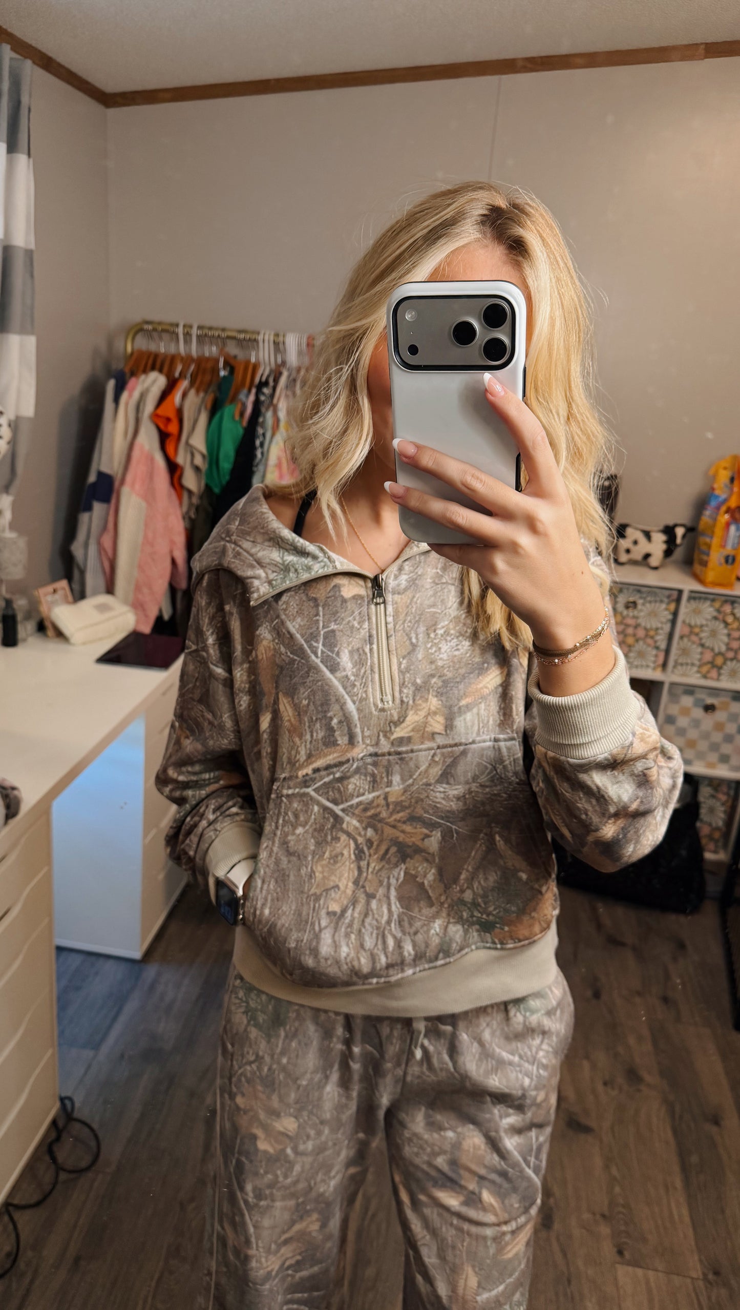 Camo Pullover
