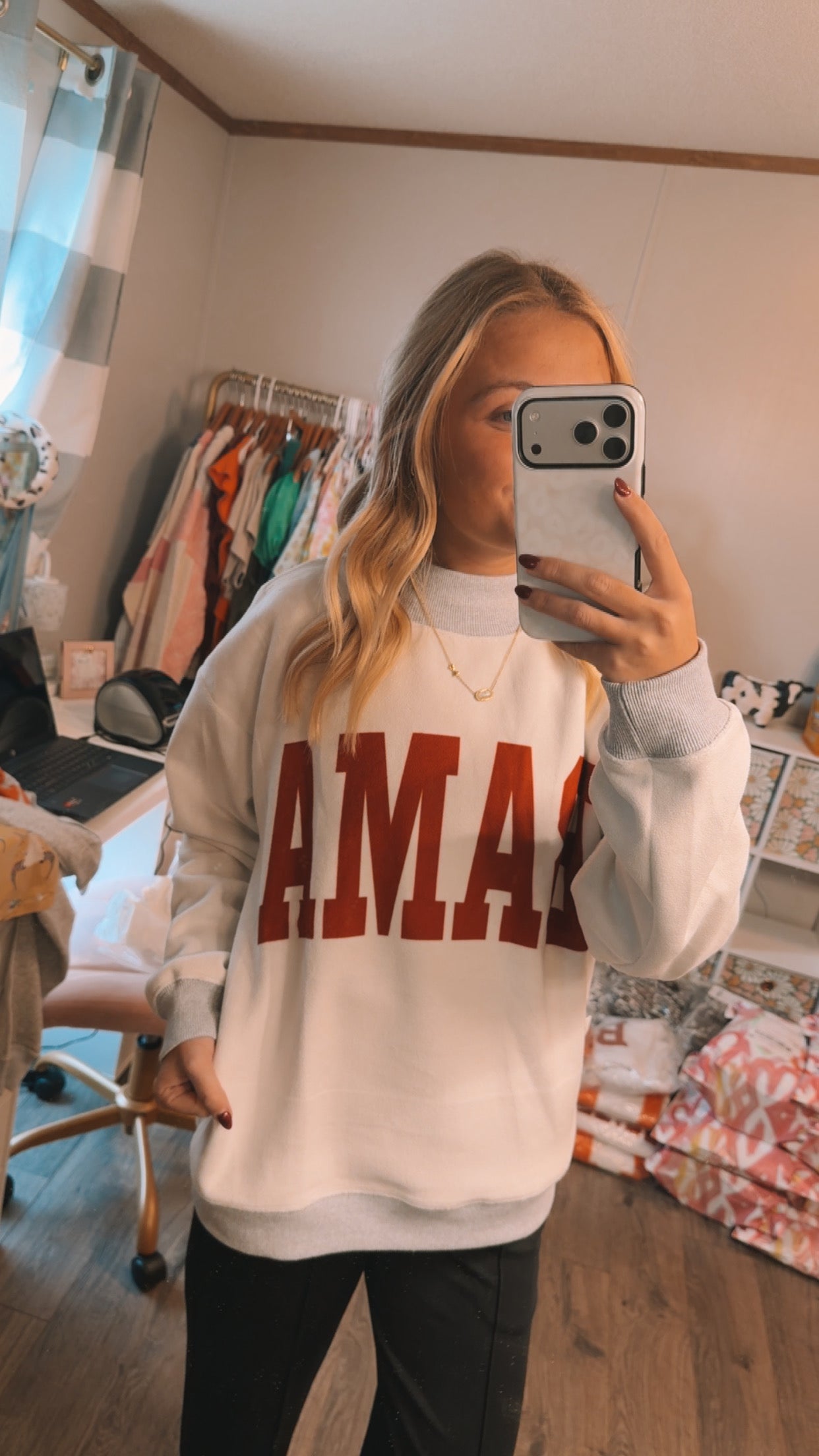 Alabama reversible crewneck