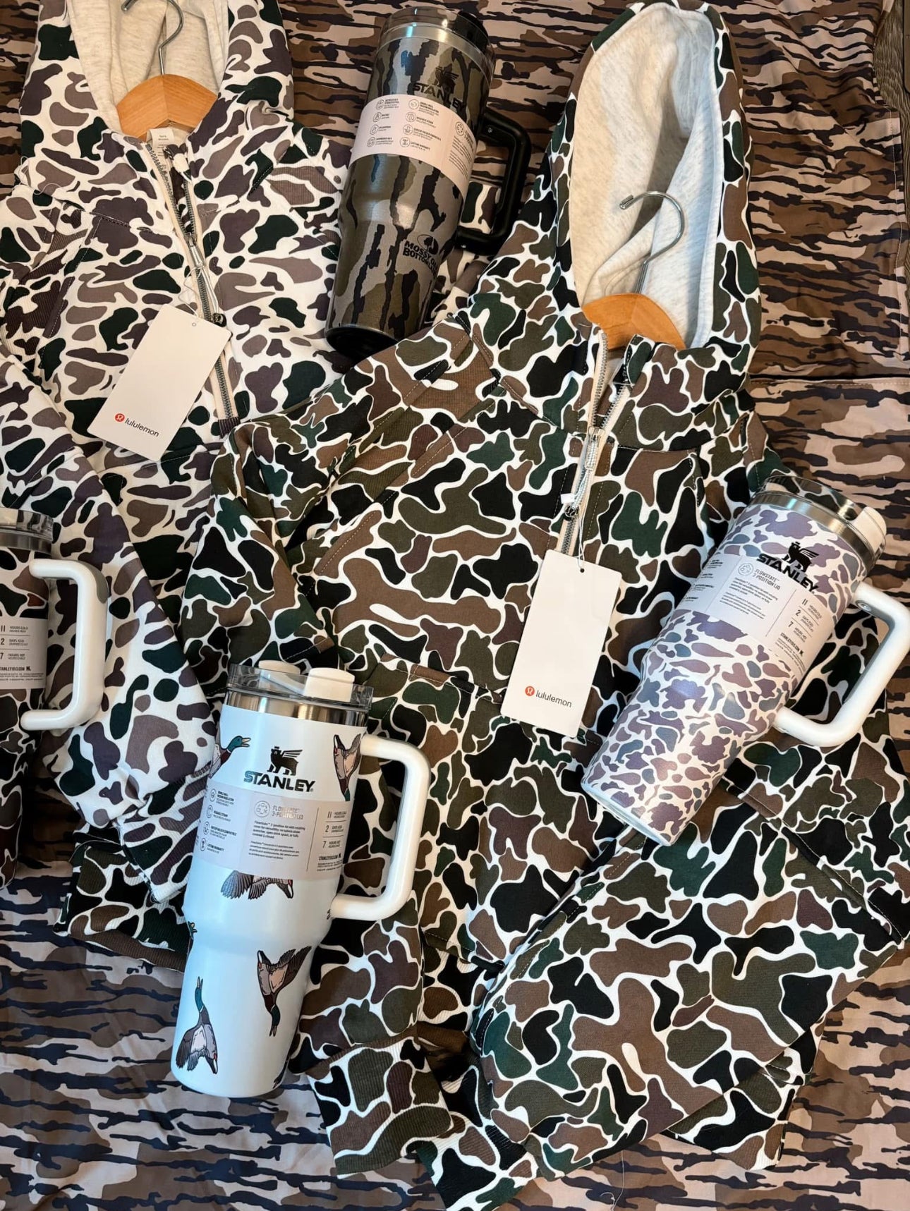 Brown Camo Hooded Scuba