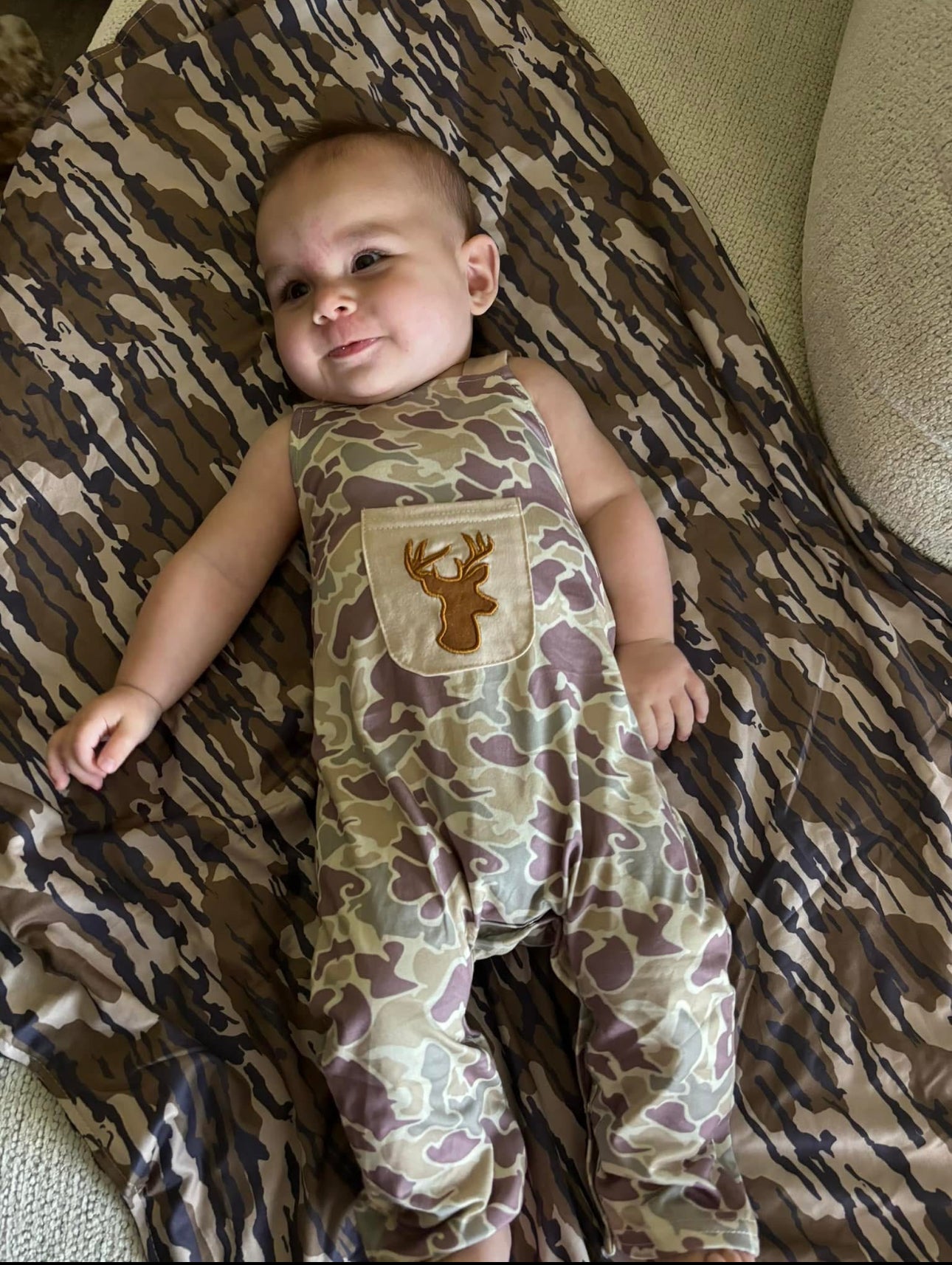 Deer Overalls - Boy