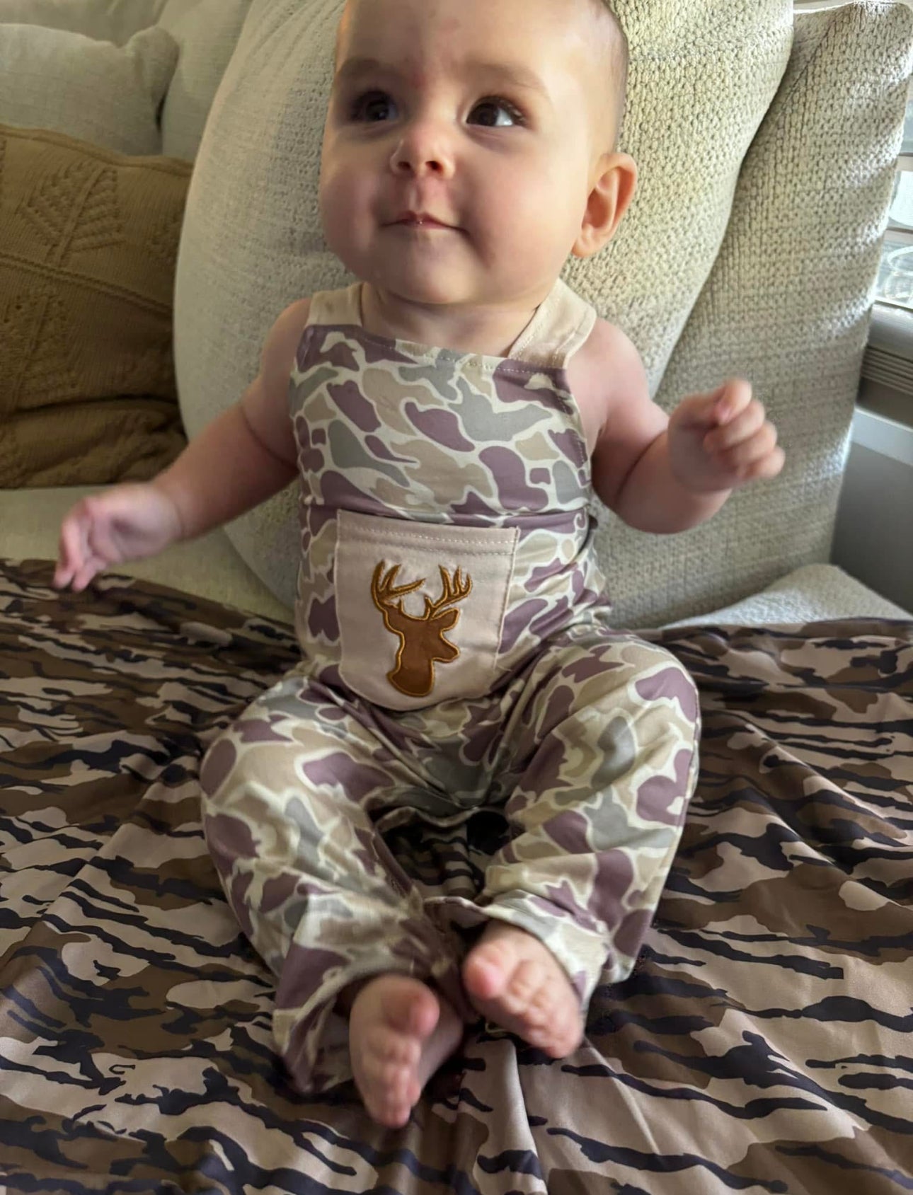 Deer Overalls - Boy