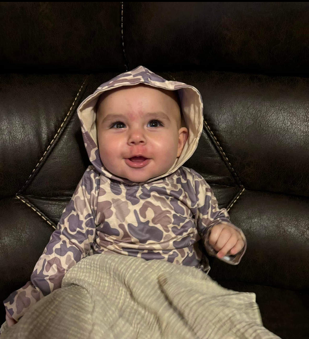Light Camo Hoodie - Boys
