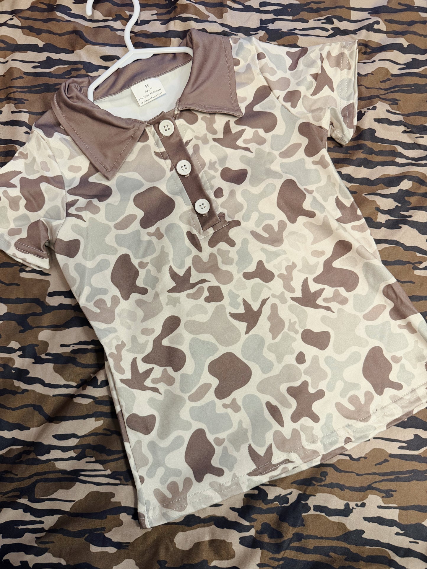 Camo Polo Baby