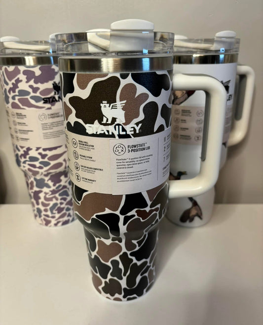 Brown Camo Cup - 40oz PREORDER