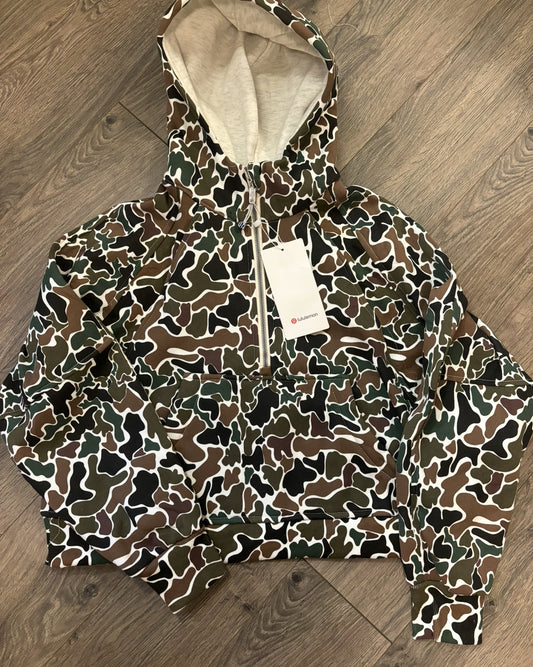 Brown Camo Hooded Scuba