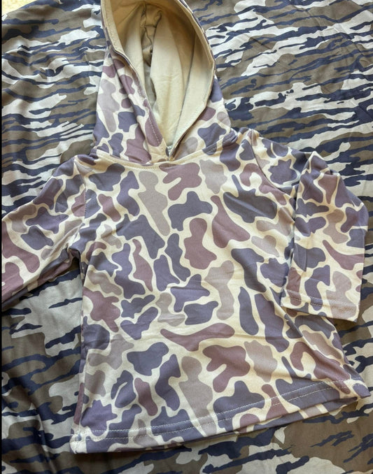 Light Camo Hoodie - Boys